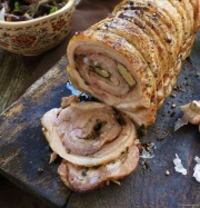 Pork Roll with garlic, 500g