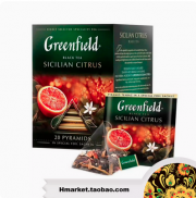 Greenfield Sicilian Citrus Tea, 20 pyramids